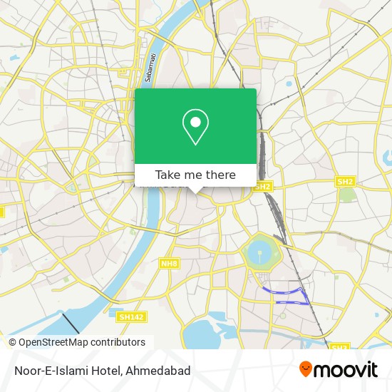 Noor-E-Islami Hotel map