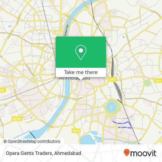 Opera Gents Traders, Chimanlal Jethalal Jadhav Marg Ahmedabad GJ map