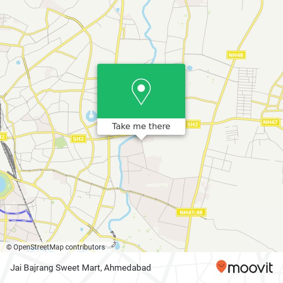 Jai Bajrang Sweet Mart, Satyam Nagar Road Ahmedabad 382415 GJ map