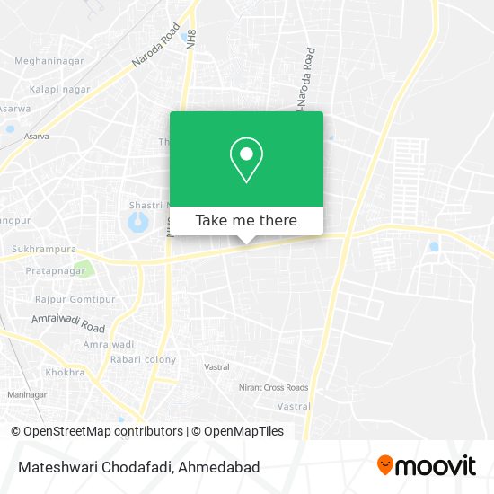 Mateshwari Chodafadi map