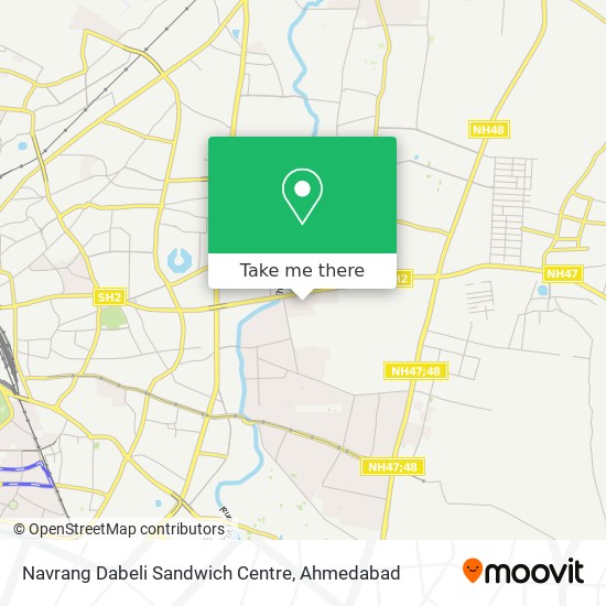 Navrang Dabeli Sandwich Centre map
