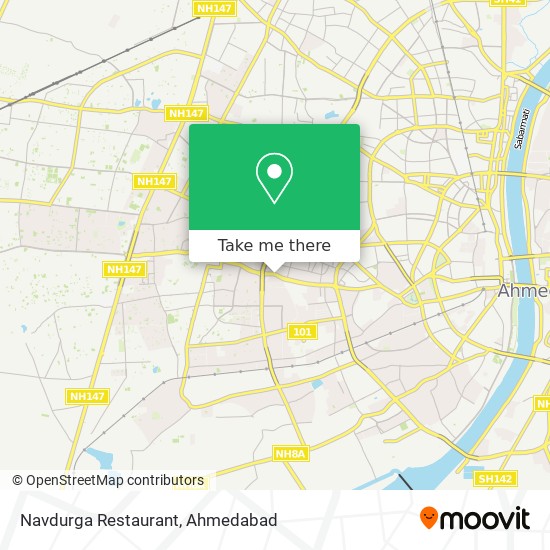 Navdurga Restaurant map