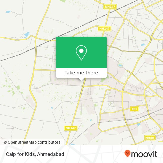 Calp for Kids, Ahmedabad 380058 GJ map