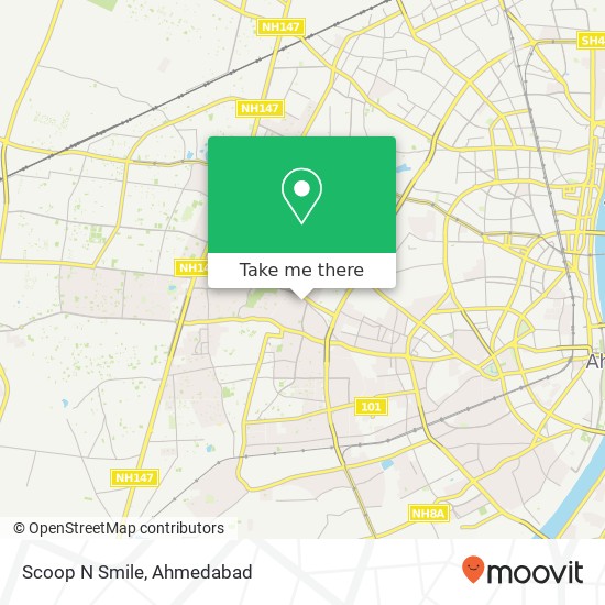 Scoop N Smile, Kadambari Road Ahmedabad 380015 GJ map