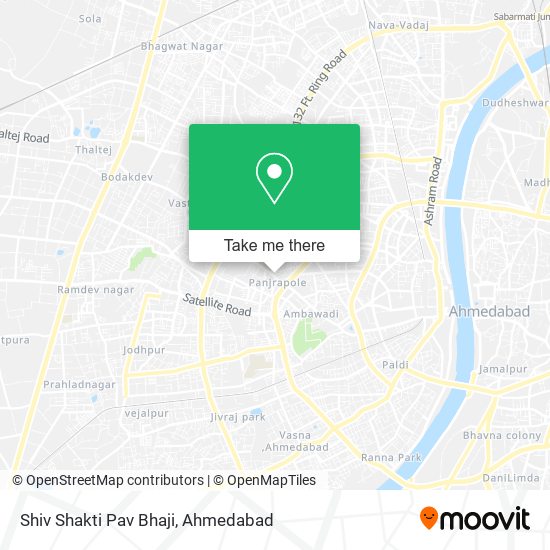 Shiv Shakti Pav Bhaji map