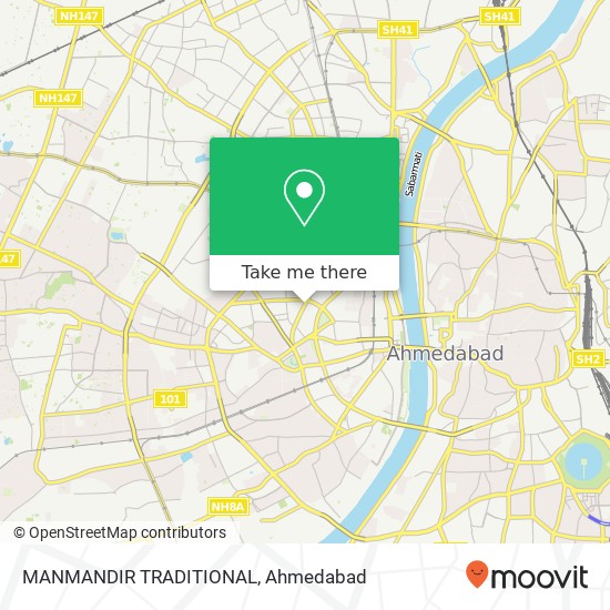 MANMANDIR TRADITIONAL, C G Road Ahmedabad 380009 GJ map