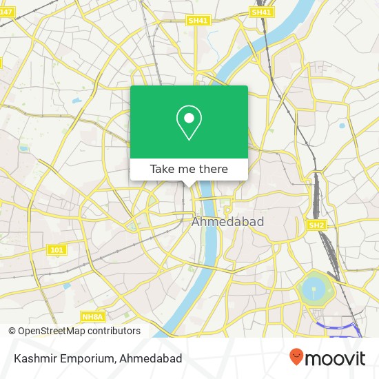 Kashmir Emporium, Ahmedabad 380006 GJ map