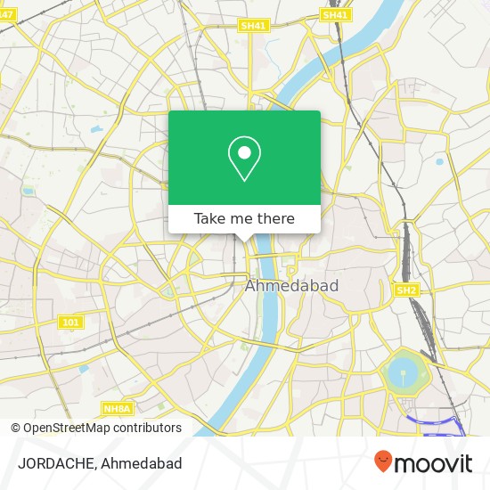 JORDACHE, Ashram Road Ahmedabad 380006 GJ map