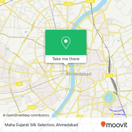 Maha Gujarat Silk Selection, Ahmedabad 380006 GJ map