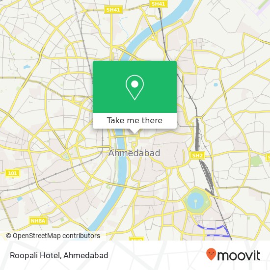 Roopali Hotel, Rustom Cama Marg Ahmedabad 380001 GJ map