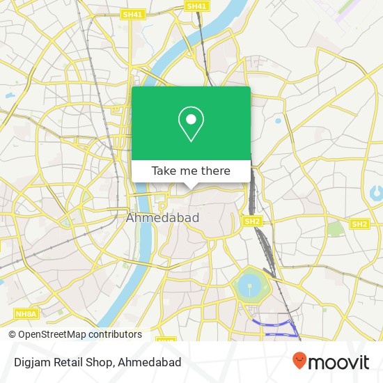 Digjam Retail Shop, Relief Road Ahmedabad 380001 GJ map