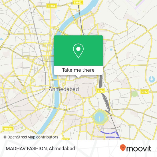 MADHAV FASHION, Lokmanya Tilak Marg Ahmedabad 380001 GJ map