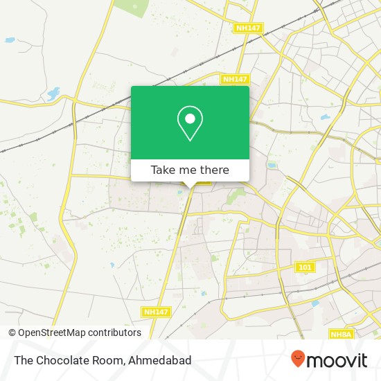 The Chocolate Room, Service Road Ahmedabad 380058 GJ map