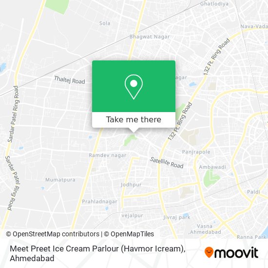 Meet Preet Ice Cream Parlour (Havmor Icream) map