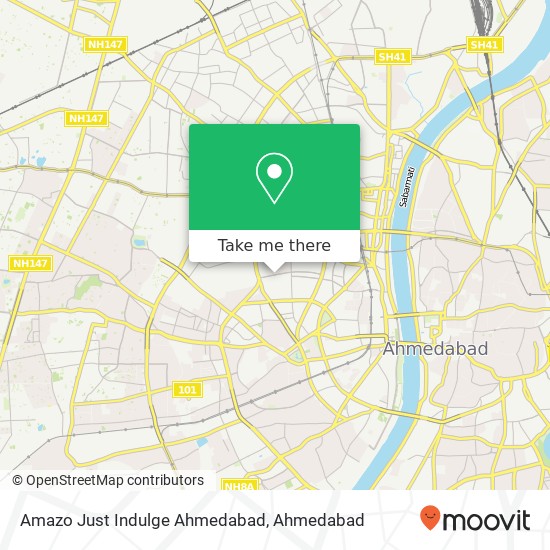 Amazo Just Indulge Ahmedabad, ST. Xavier's College Road Ahmedabad 380009 GJ map