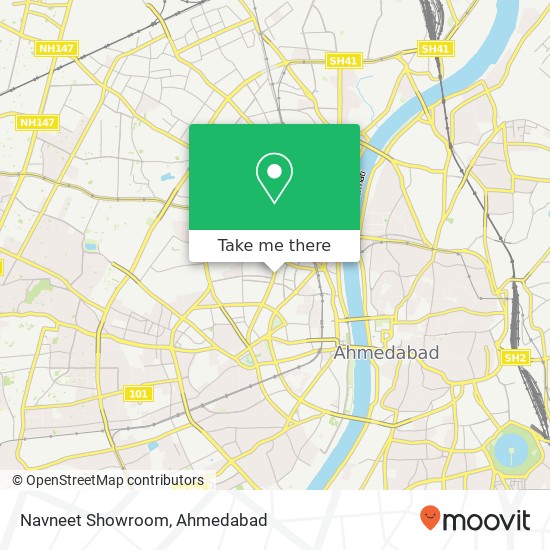 Navneet Showroom map