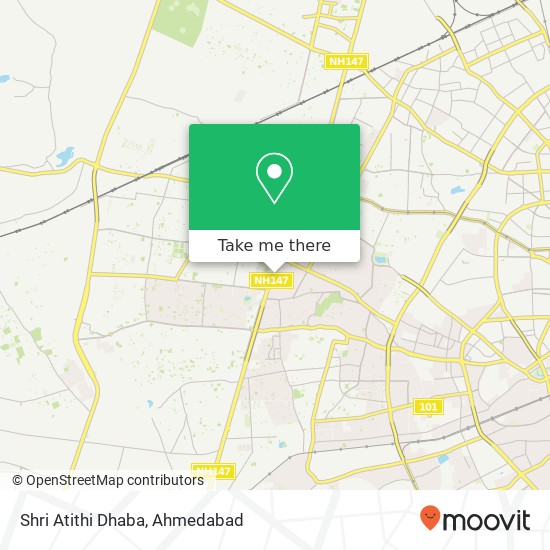 Shri Atithi Dhaba, Service Road Ahmedabad 380054 GJ map