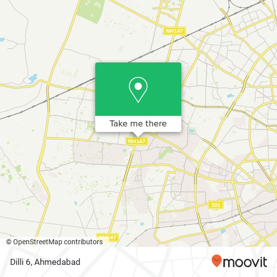 Dilli 6, Service Road Ahmedabad 380054 GJ map