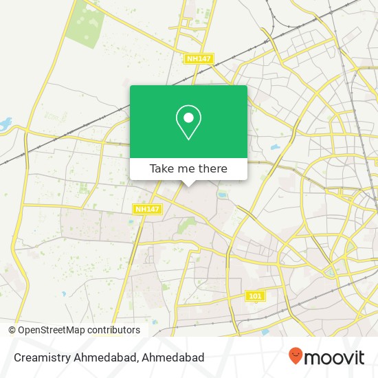 Creamistry Ahmedabad, Simandhar Mandir Road Ahmedabad 380054 GJ map