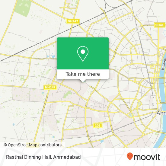 Rasthal Dinning Hall, Vastrapur Road Ahmedabad 380054 GJ map