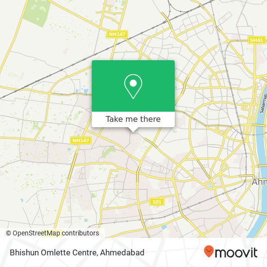 Bhishun Omlette Centre, Vastrapur Road Ahmedabad 380054 GJ map