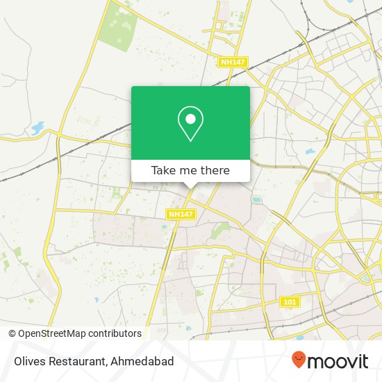 Olives Restaurant, S G Highway Ahmedabad 380054 GJ map
