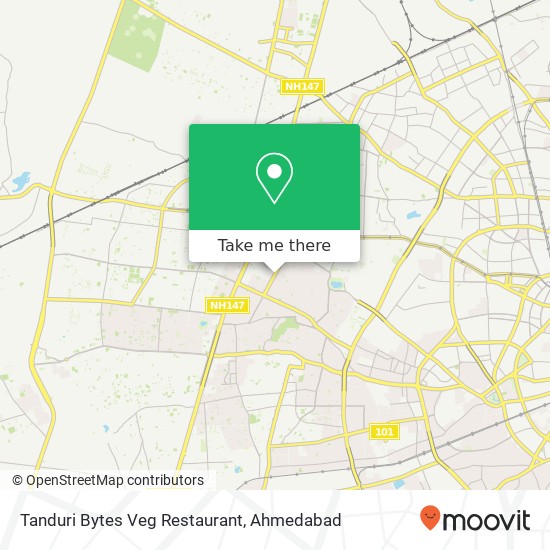 Tanduri Bytes Veg Restaurant, Off Judges Bungalow Road Ahmedabad 380054 GJ map