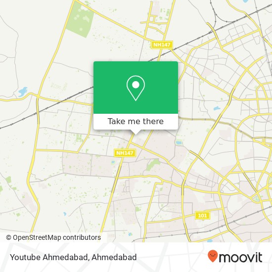 Youtube Ahmedabad map