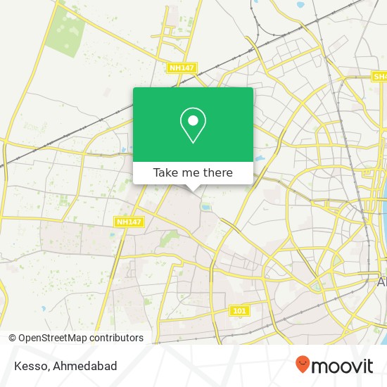 Kesso, Bodakdev Road Ahmedabad 380054 GJ map