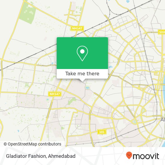 Gladiator Fashion, Bodakdev Road Ahmedabad 380054 GJ map