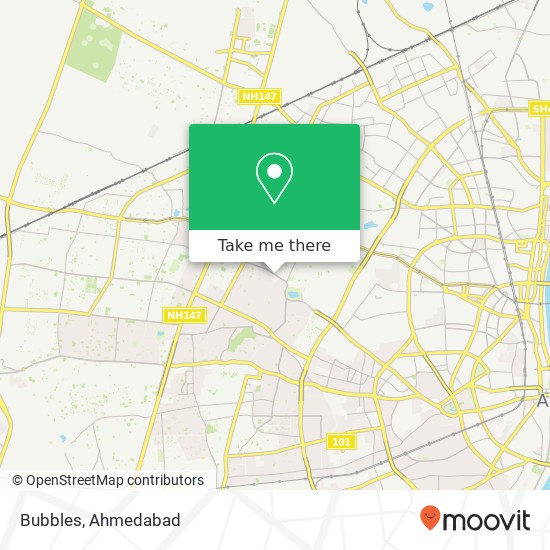 Bubbles, Bodakdev Road Ahmedabad 380054 GJ map