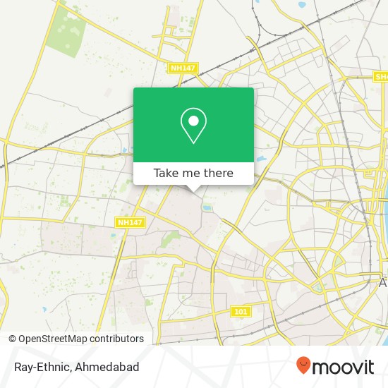 Ray-Ethnic, Bodakdev Road Ahmedabad 380054 GJ map