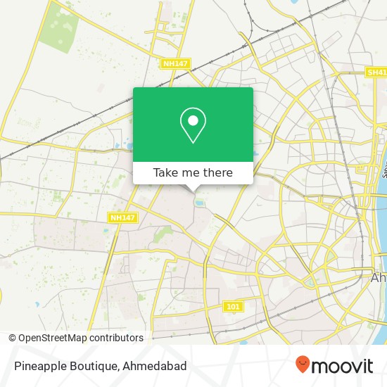 Pineapple Boutique, Bodakdev Road Ahmedabad 380015 GJ map
