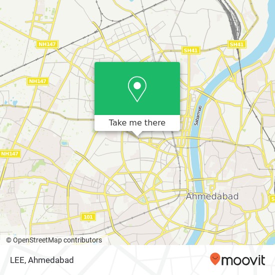 LEE, Commerce Six Road Ahmedabad 380009 GJ map