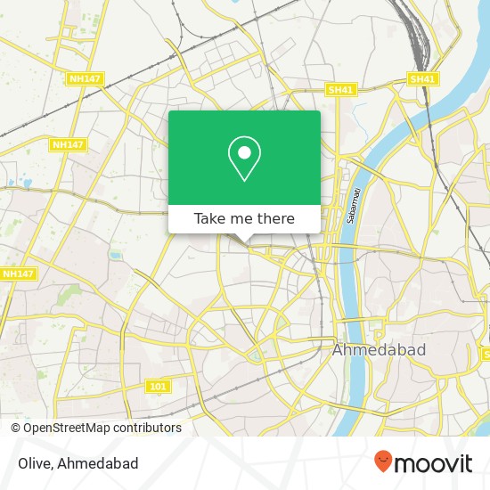 Olive, Commerce Six Road Ahmedabad 380009 GJ map