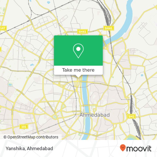Yanshika, Ahmedabad 380009 GJ map