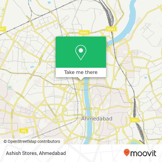 Ashish Stores, Ahmedabad 380009 GJ map