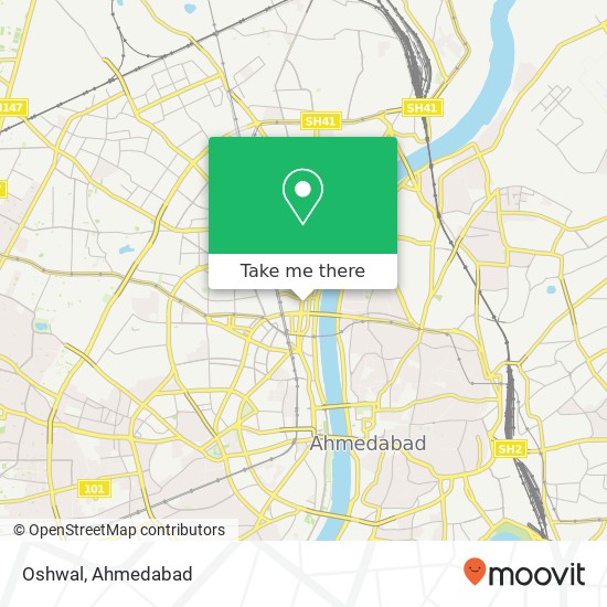 Oshwal, Mahatma Gandhi Ashram Marg Ahmedabad 380014 GJ map