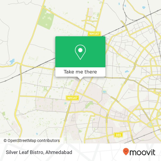 Silver Leaf Bistro, S G Highway Ahmedabad 380054 GJ map