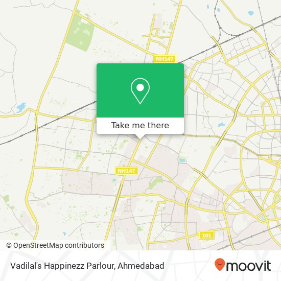 Vadilal's Happinezz Parlour, S G Highway Ahmedabad 380054 GJ map