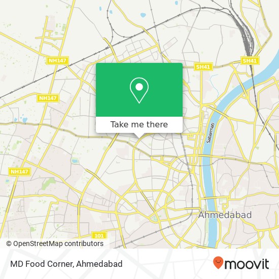 MD Food Corner, 120 Feet Circular Road Ahmedabad 380009 GJ map