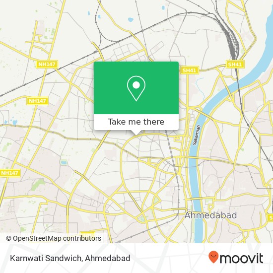 Karnwati Sandwich, 120 Feet Circular Road Ahmedabad 380009 GJ map