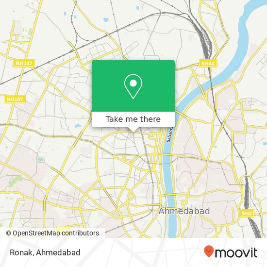 Ronak, Bhakt Shree Narsinh Mehta Marg Ahmedabad 380009 GJ map