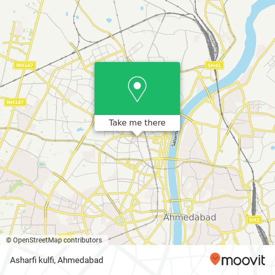 Asharfi kulfi, Stadium Road Ahmedabad 380009 GJ map