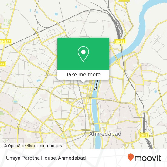 Umiya Parotha House, Vishwa Kosh Marg Ahmedabad 380013 GJ map