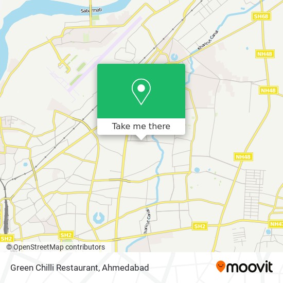 Green Chilli Restaurant map