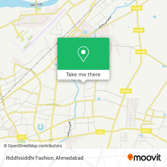 Riddhisiddhi Fashion map
