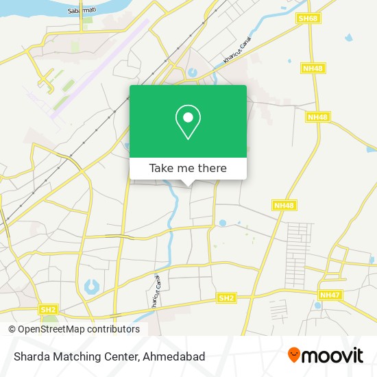 Sharda Matching Center map