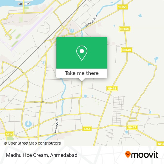 Madhuli Ice Cream map