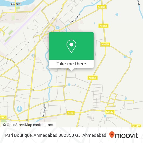 Pari Boutique, Ahmedabad 382350 GJ map